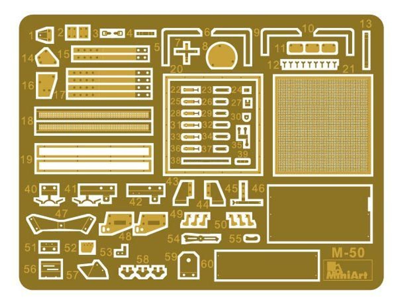 35237 T-60 Screened (Pl. No.264 , Stalingrad) Interior Kit