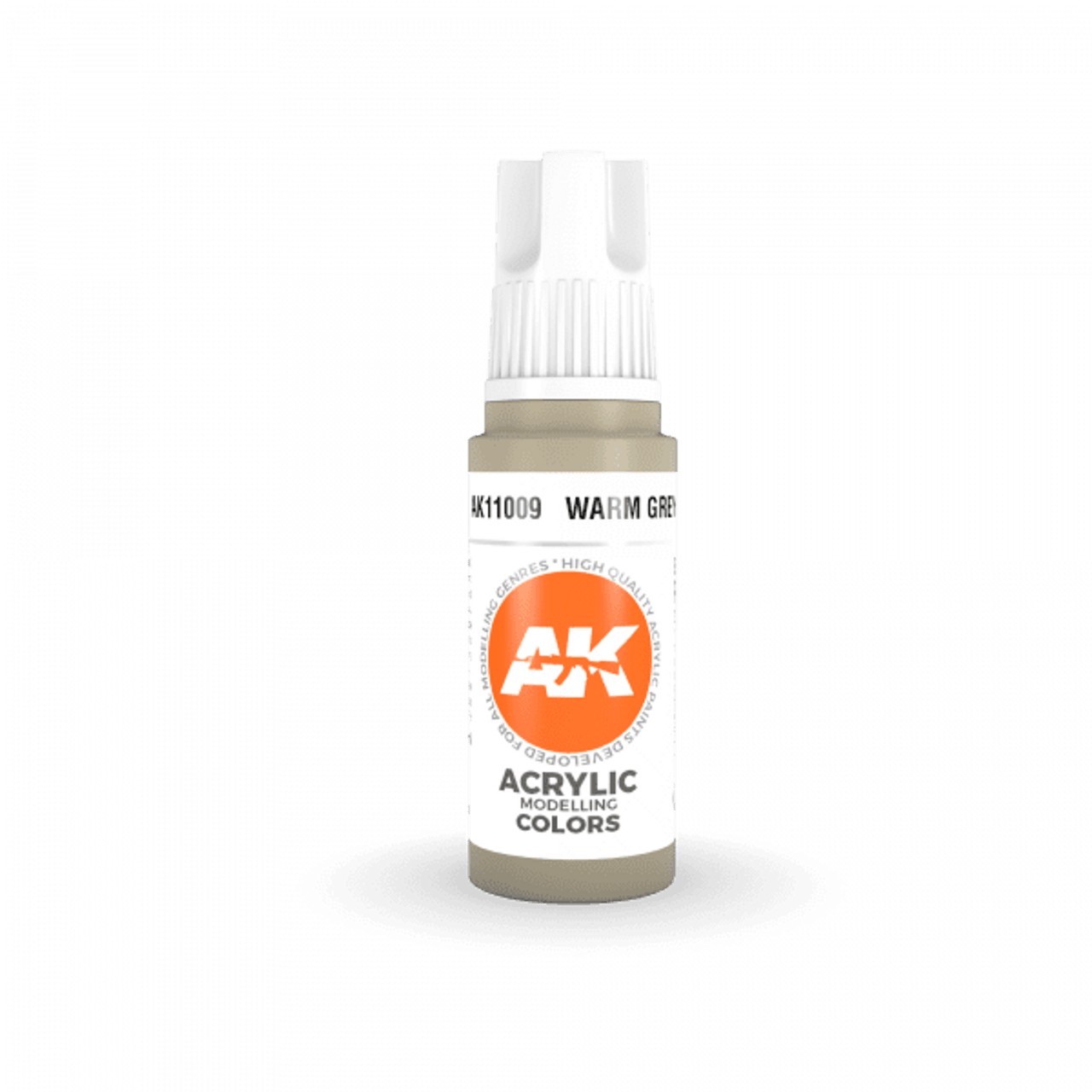 AKI11009 AK Interactive 3rd Gen Acrylic Warm Grey 17ml