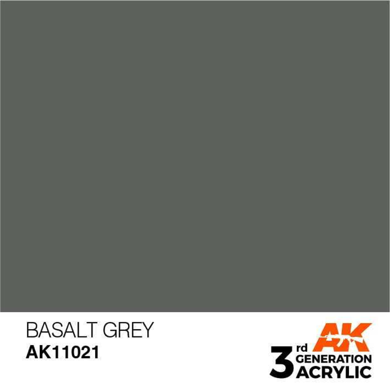 AKI11021 AK Interactive 3rd Gen Acrylic Basalt Grey 17ml