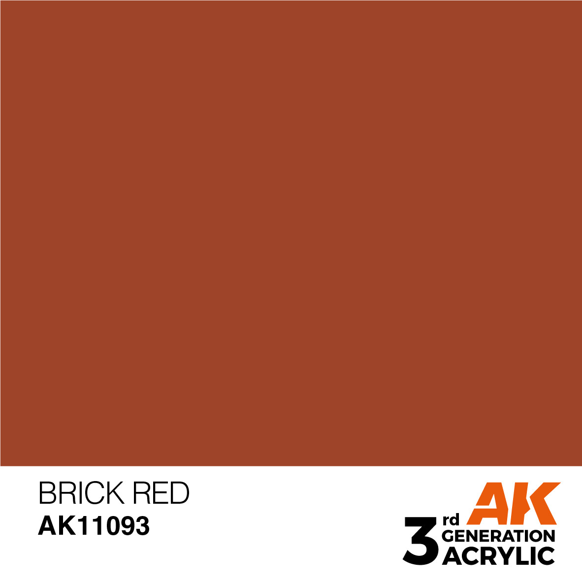 AKI11093 AK Interactive 3rd Gen Acrylic Brick Red 17ml at MRS Hobby Shop, Sandy Utah, 84070