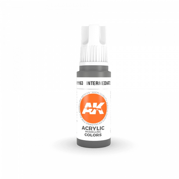 AKI11163 AK Interactive 3rd Gen Acrylic Intermediate Blue 17ml