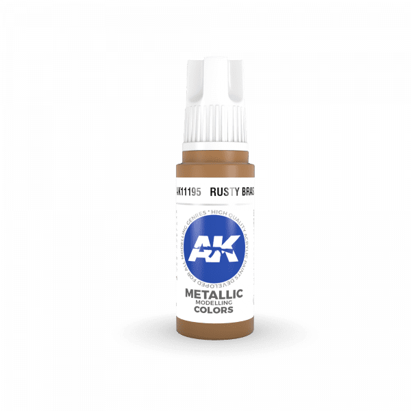 AKI11195 Rusty Brass 3rd Gen Acrylic 17ml