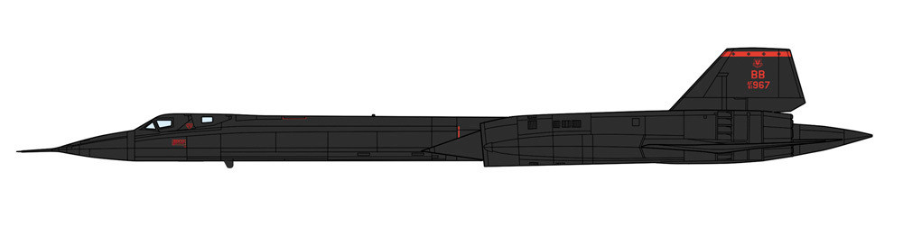 02327 1/72 SR-71 Blackbird (A  Ver.) 1/72