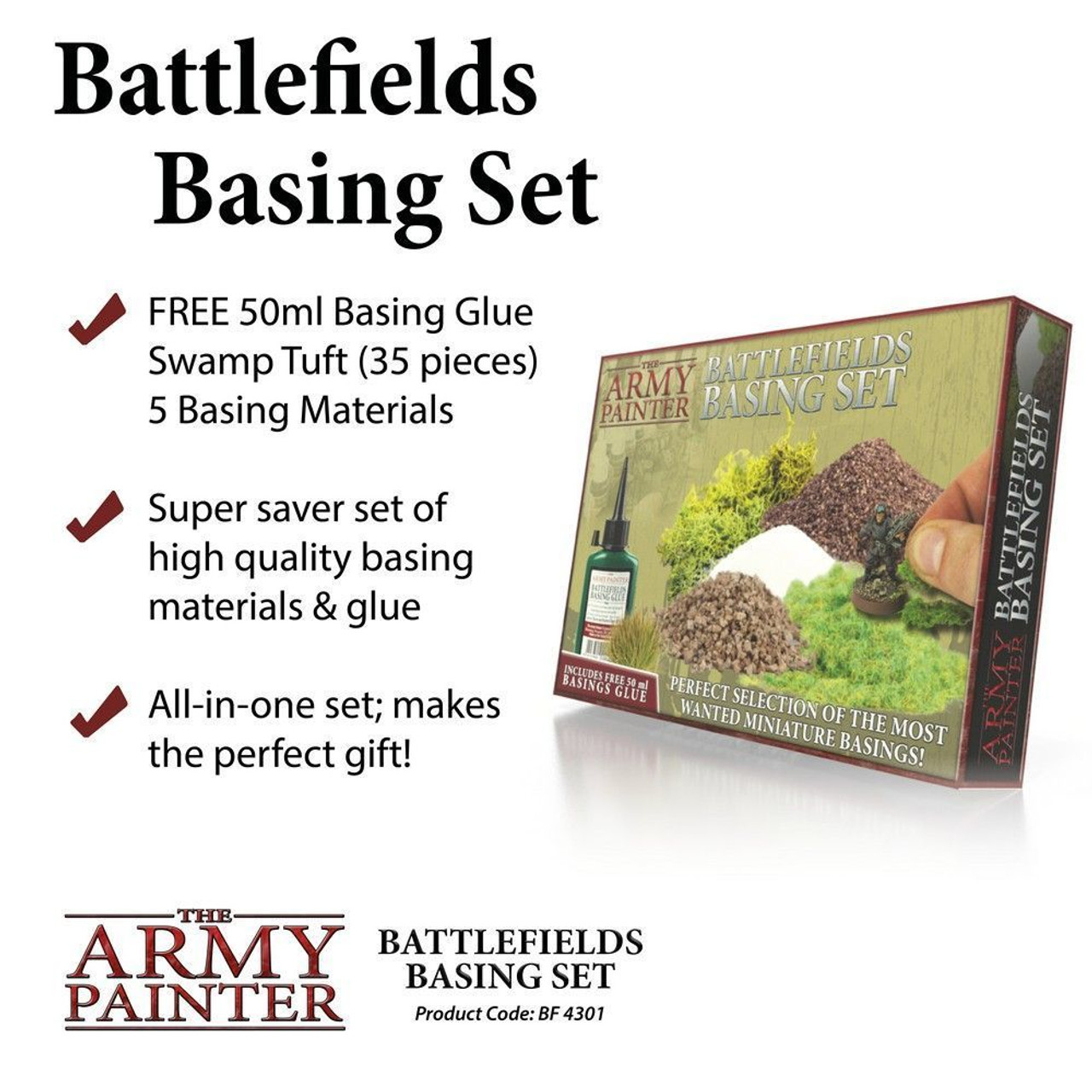 ARMBF4301  Battlefields Basing Set