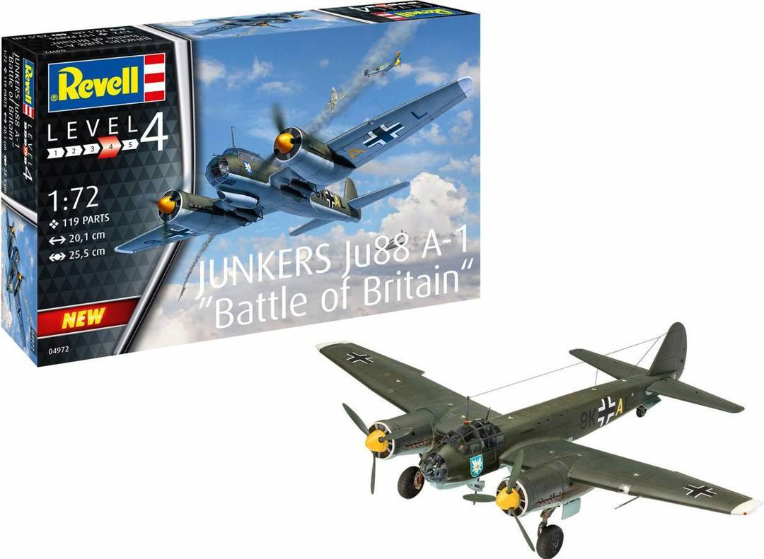 RVL4972  Junkers Ju88A1 Bomber Battle of Britain  1/72