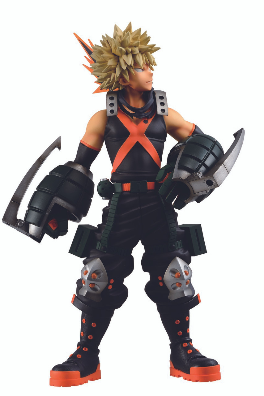 61340 Katsuki Bakugo (Let's Begin!) "My Hero Academia", Bandai Ichibansho Figure