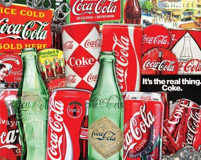 33-10919 VINTAGE SODA CANS