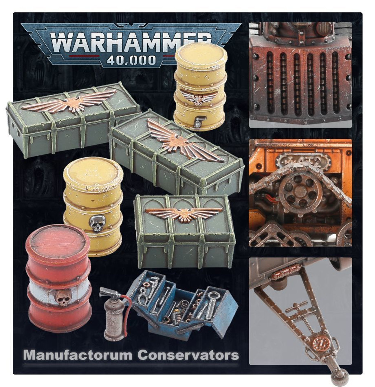 64-60 BATTLEZONE MANUFACTORUM: CONSERVATORS 64-60 BATTLEZONE MANUFACTORUM: CONSERVATORS