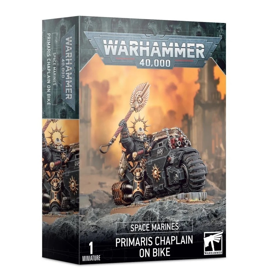 48-31 SPACE MARINES: PRIMARIS CHAPLAIN ON BIKE