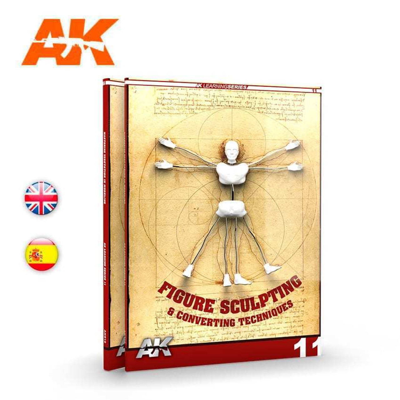 AK-512 Figure Sculpting (AK Learning Series No 11) English