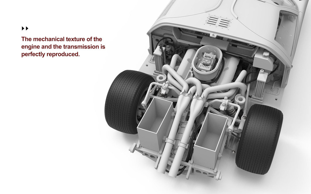 MGKRS2  Ford GT40 Mk.II 1966, Racing Series 1/12