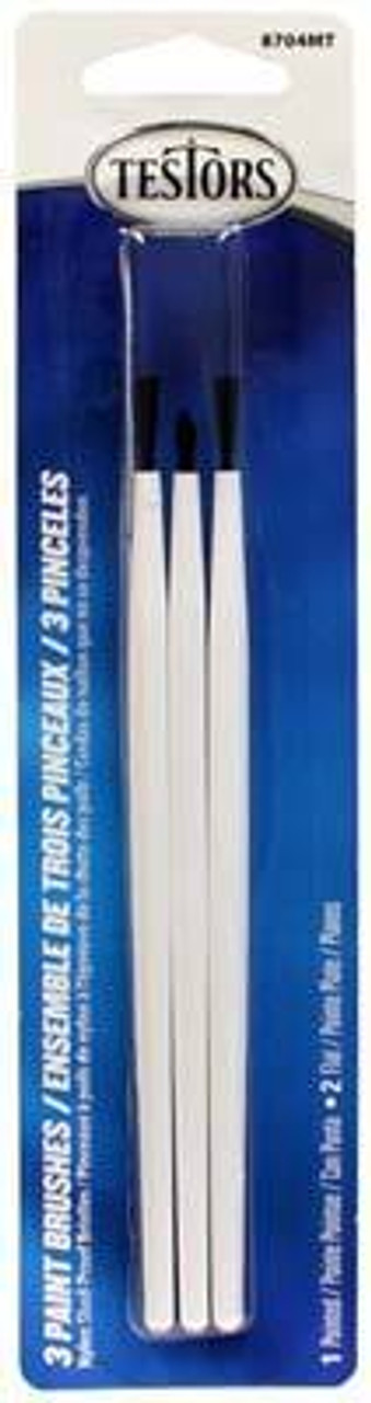 8704MT 2 Broad 1 Fine Brush Set * 8704MT 2 Broad 1 Fine Brush Set *