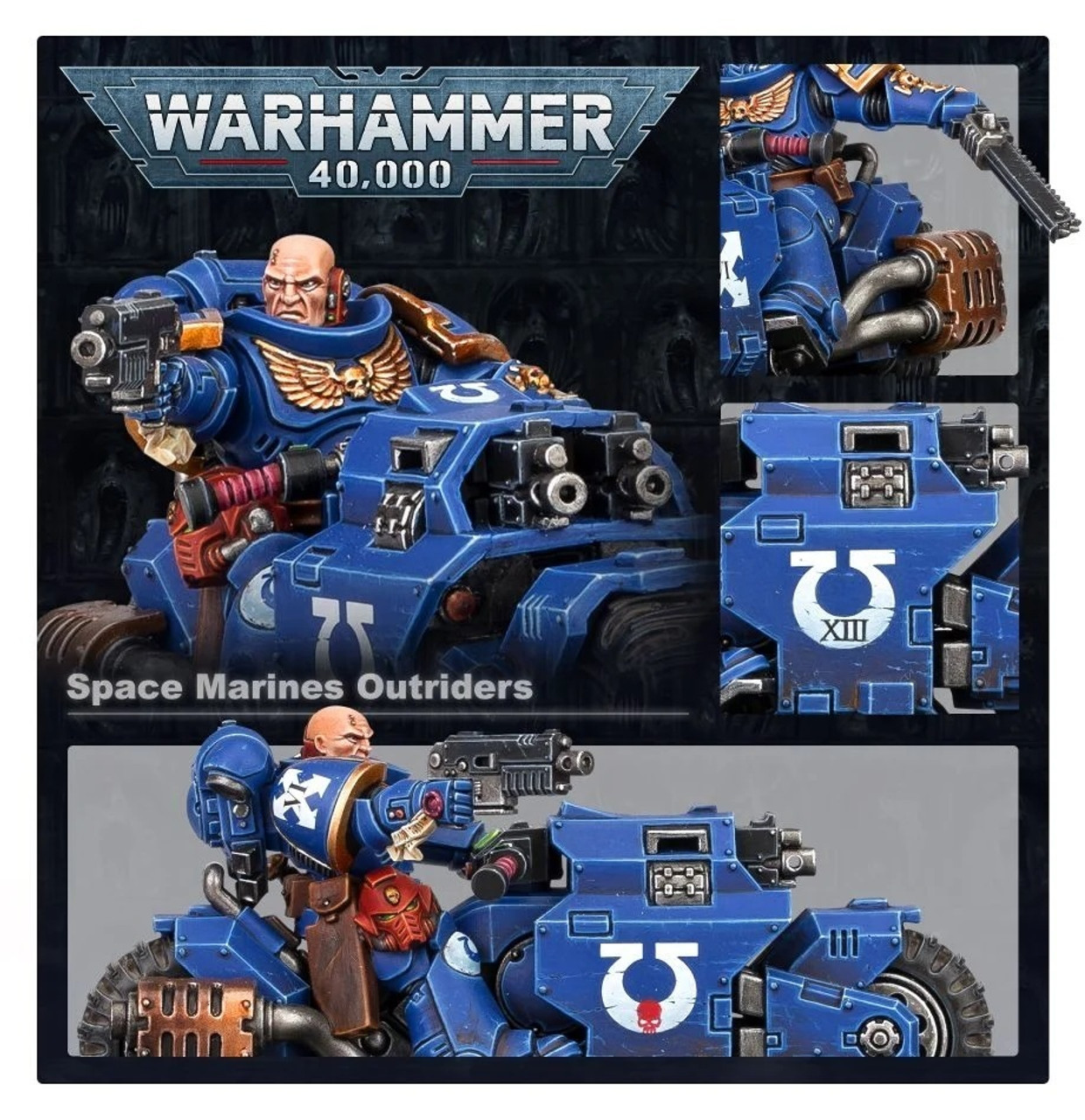 48-41 SPACE MARINES OUTRIDERS 48-41 SPACE MARINES OUTRIDERS
