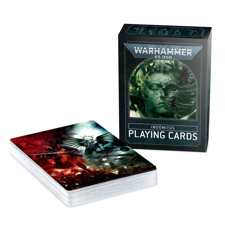 40-60 WARHAMMER 40000: INDOMITUS PLAYING CARDS