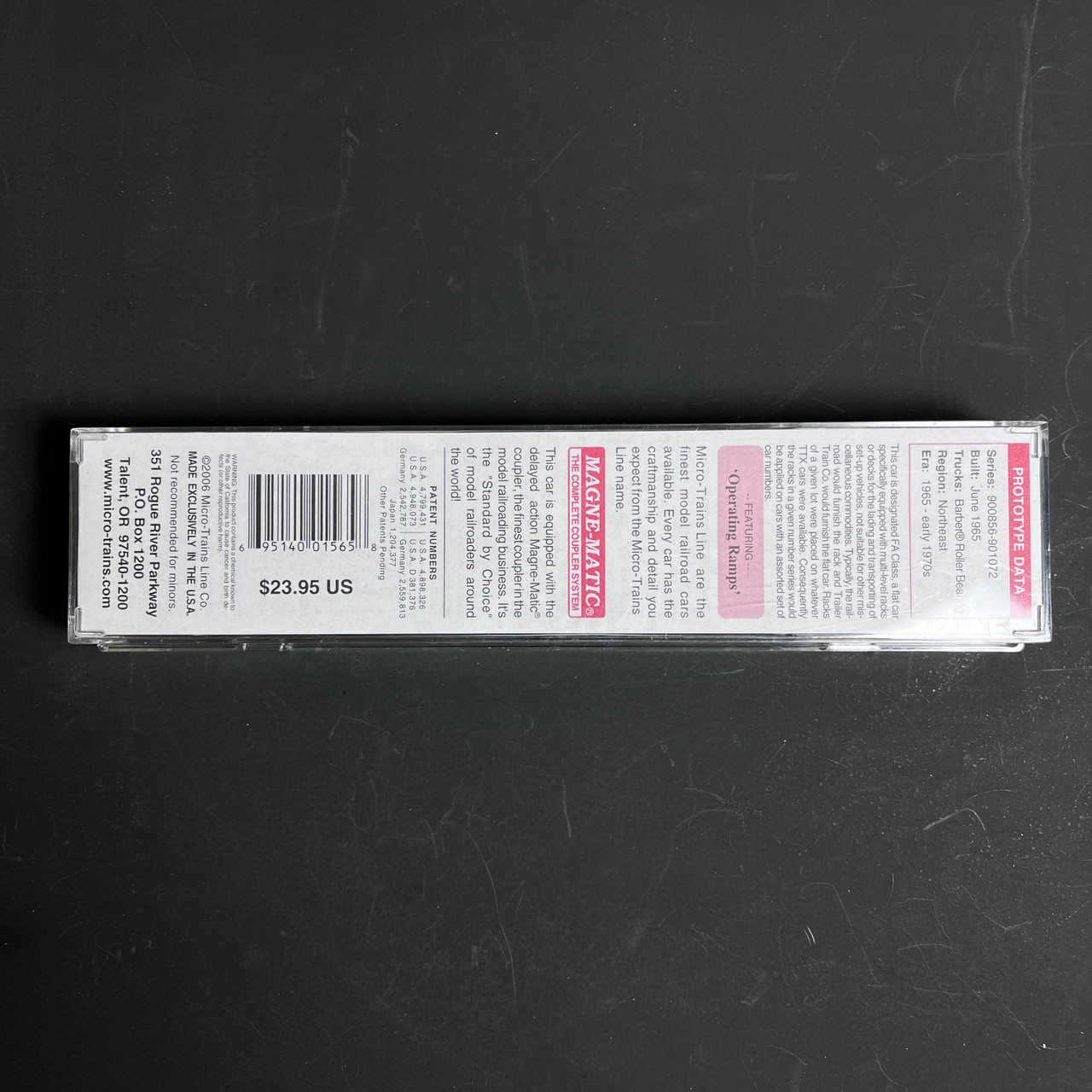 USDMTL1120302  Pennsylvania Railroad 89' Tri-Level Open Auto Rack