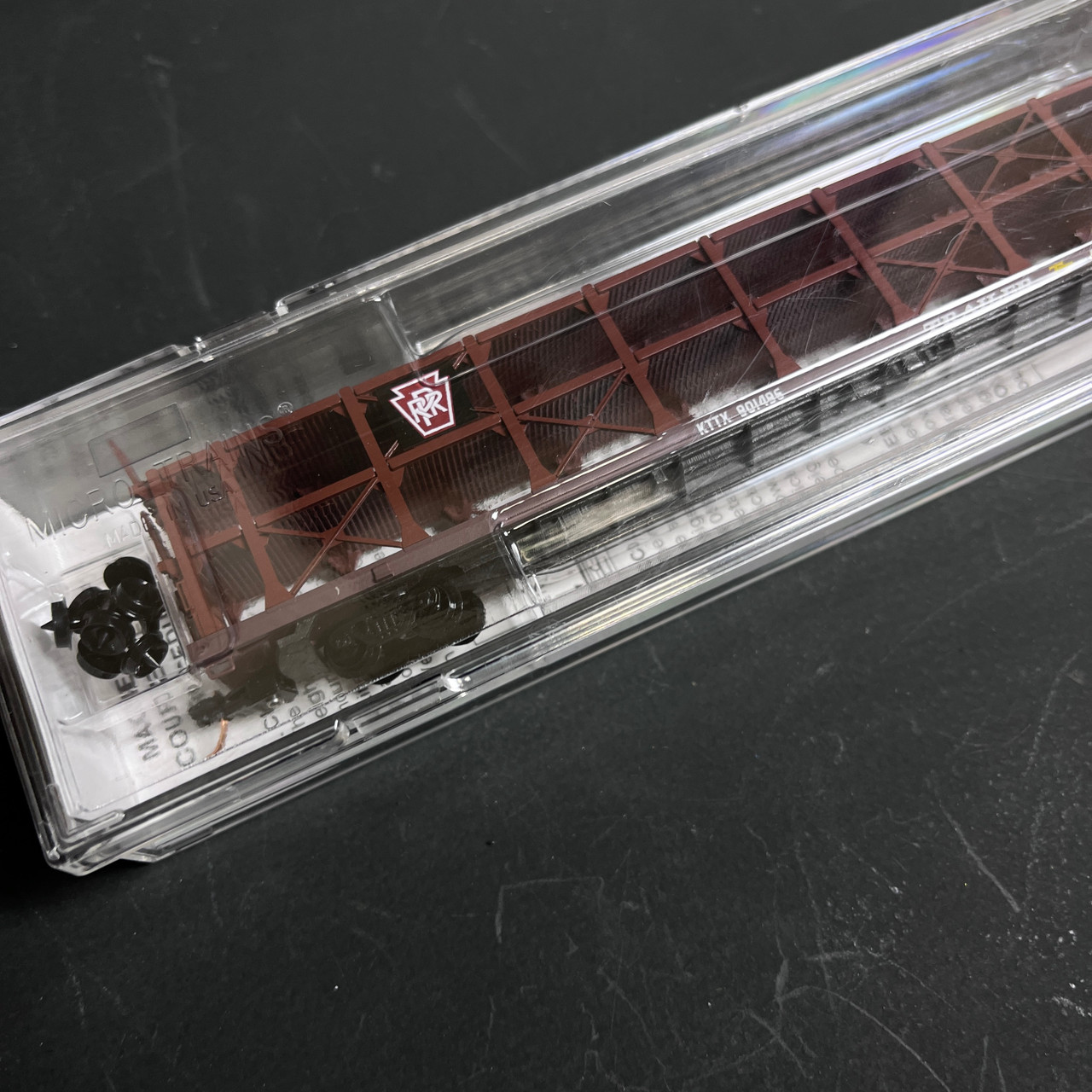 USDMTL1120302  Pennsylvania Railroad 89' Tri-Level Open Auto Rack