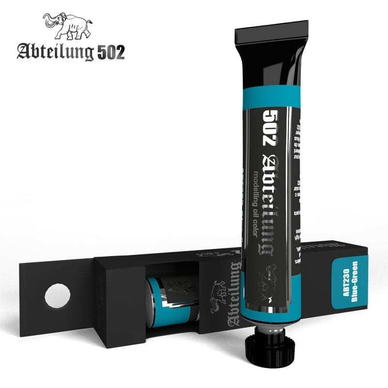 230 Weathering Oil Paint Blue Green 20ml Tube