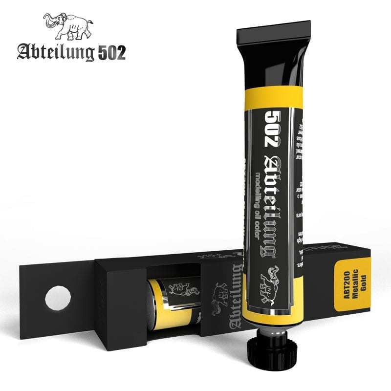 ABT200 Weathering Oil Paint Metallic Gold 20ml Tube