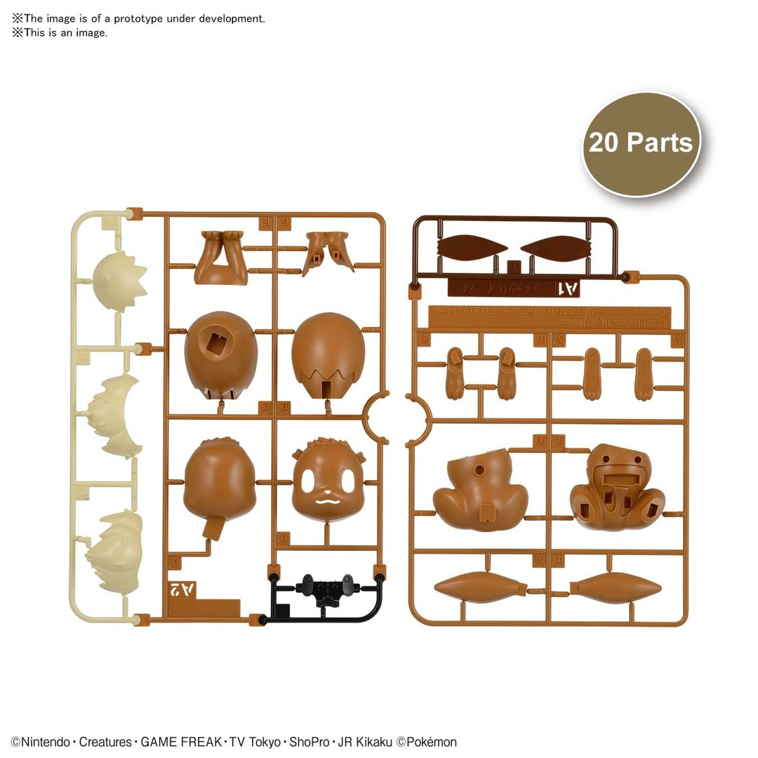 BAN2541925 Bandai Spirits Pokemon Model Kit Quick! #04 Eevee