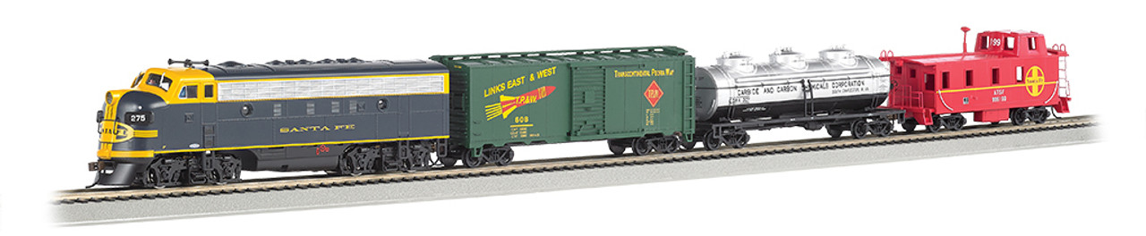 BAC00826 HO Thunder Chief Train Set w/EZ Command Sound