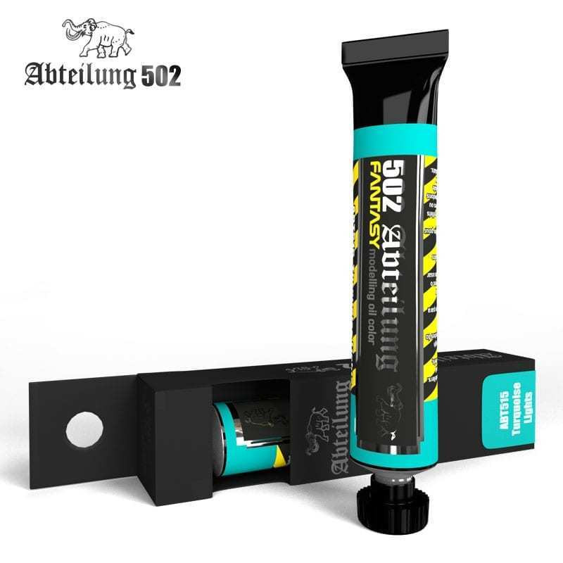 515  Weathering Oil Paint Turquoise Light 20ml Tube