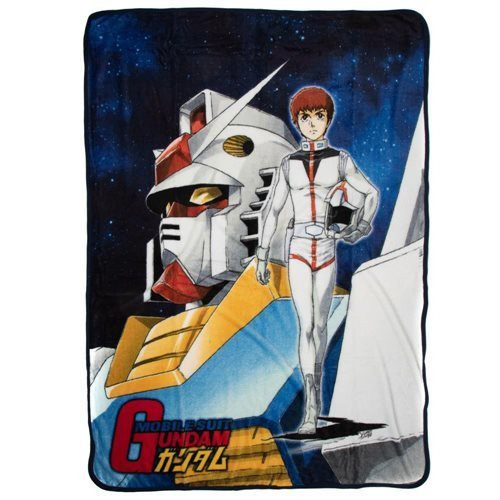 BW14192 Gundam Original Cover Fleece Throw Blanket
