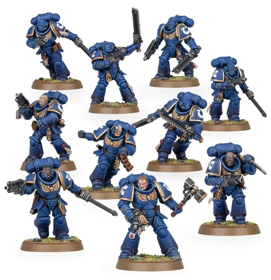 GW48-36 SPACE MARINES: ASSAULT INTERCESSORS