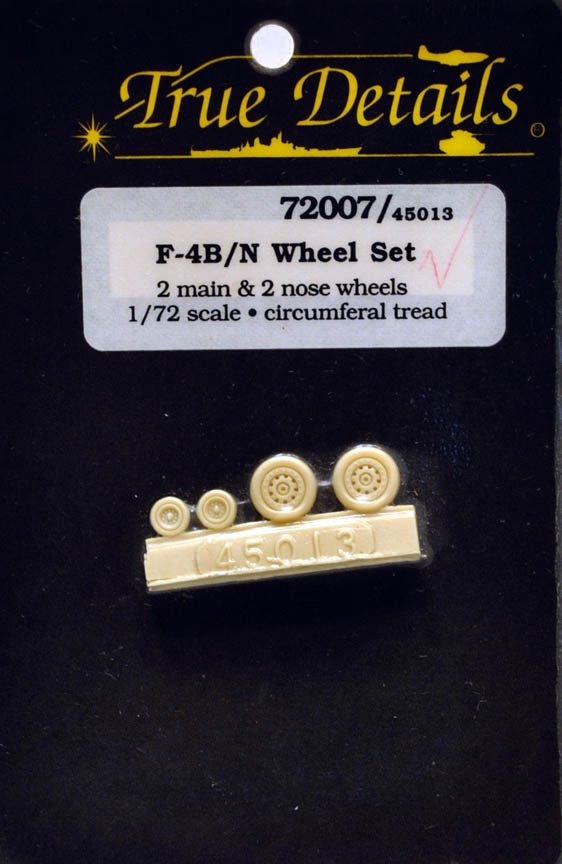 72007 1/72 F-4B/N Wheel Set