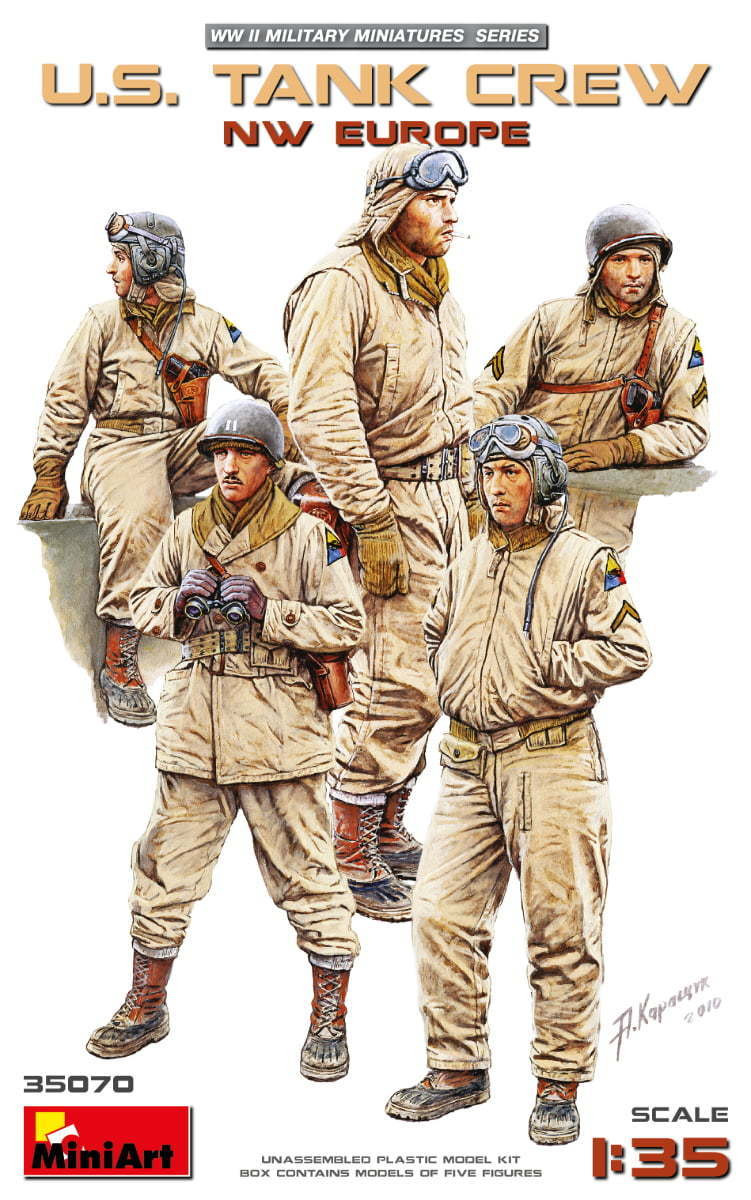 35070 U.S. Tank Crew ( NW Europe) 1/35