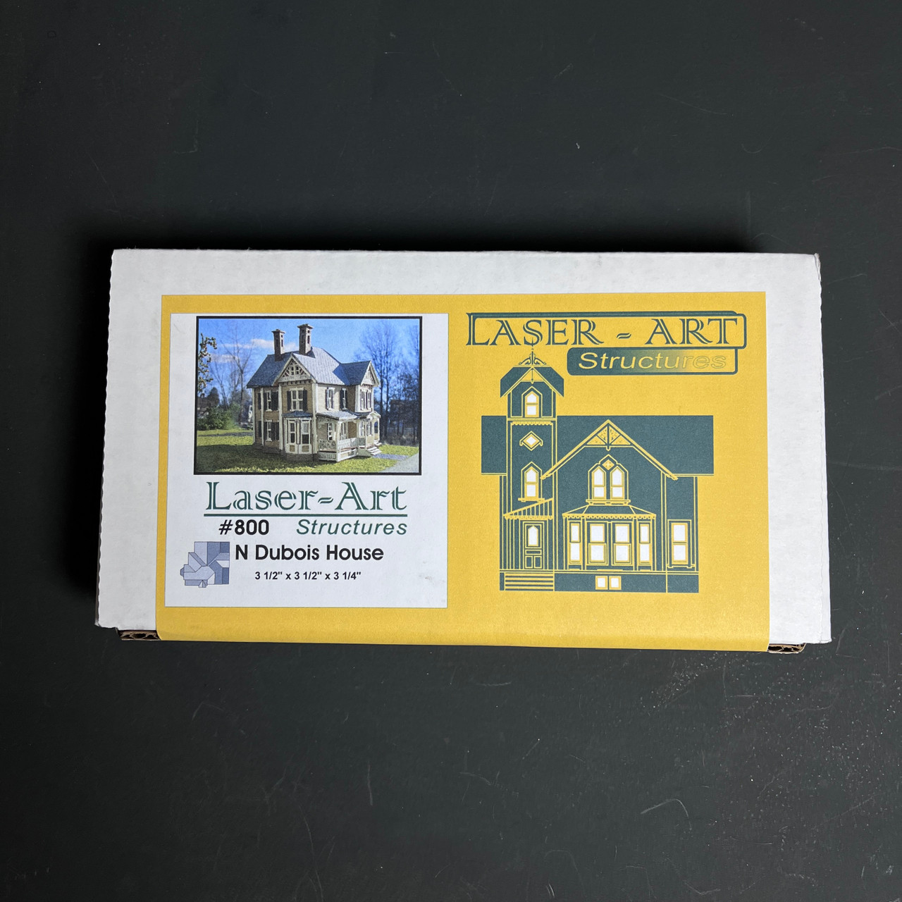 800 N Scale Dubois House - Laser-Art -- Kit