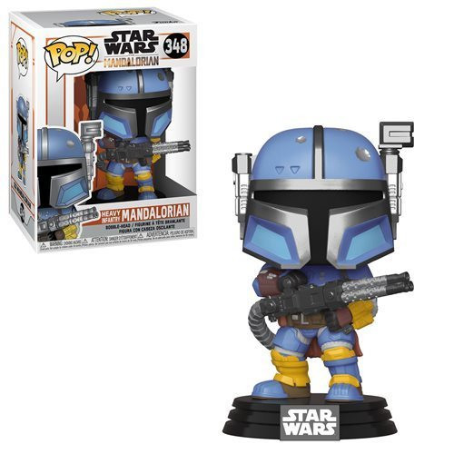 FU45540 Star Wars: The Mandalorian Heavy Infantry Mandalorian Pop! Vinyl Figure