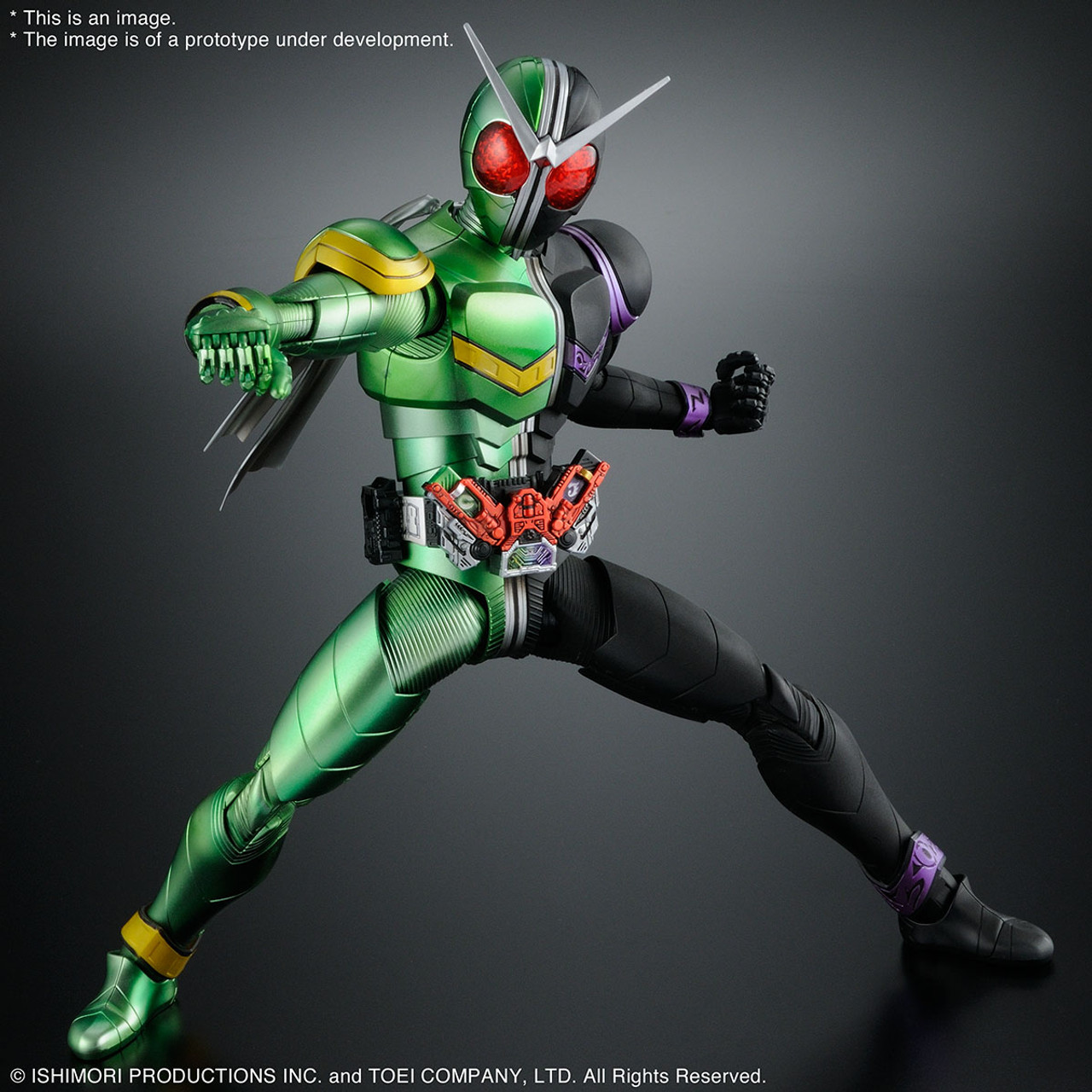 (SO)- BAN2549867 Kamen Rider Double Cyclone Joker "Kamen Rider W", Bandai Spirits Hobby MG Figure-Rise Artisan