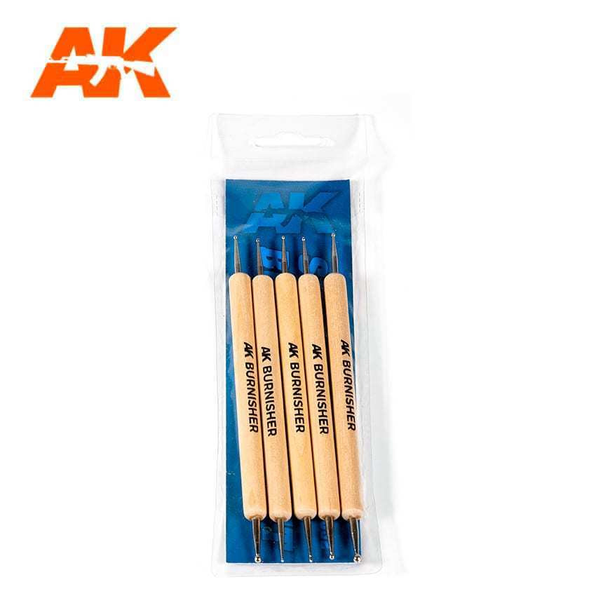 9052 AK Interactive Sculpting Burnishers Set