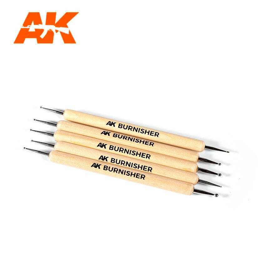 9052 AK Interactive Sculpting Burnishers Set
