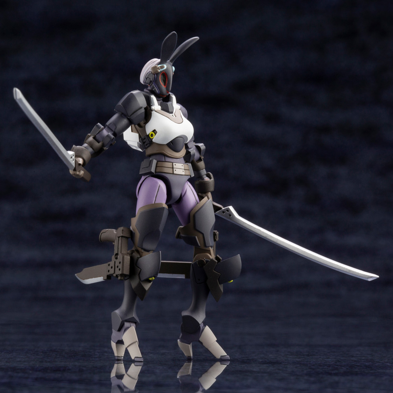 KBYHG082  Hexa Gear Governor Lat Black Rabbit 1/24