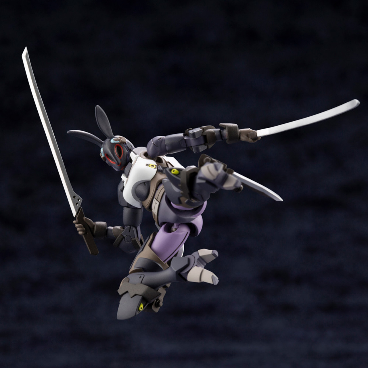 KBYHG082  Hexa Gear Governor Lat Black Rabbit 1/24