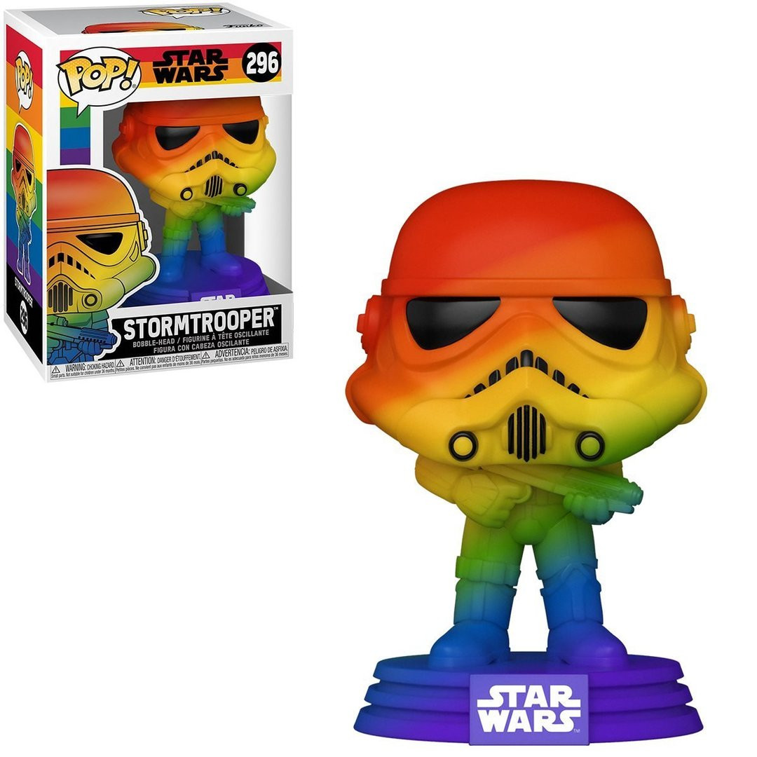 56581 Star Wars Stormtrooper Pride 2021 Rainbow Pop! Vinyl Figure