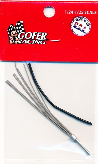 GOF16006 Gray Prewired Distributor w/Aluminum Plug Boot Material  1/24-1/25
