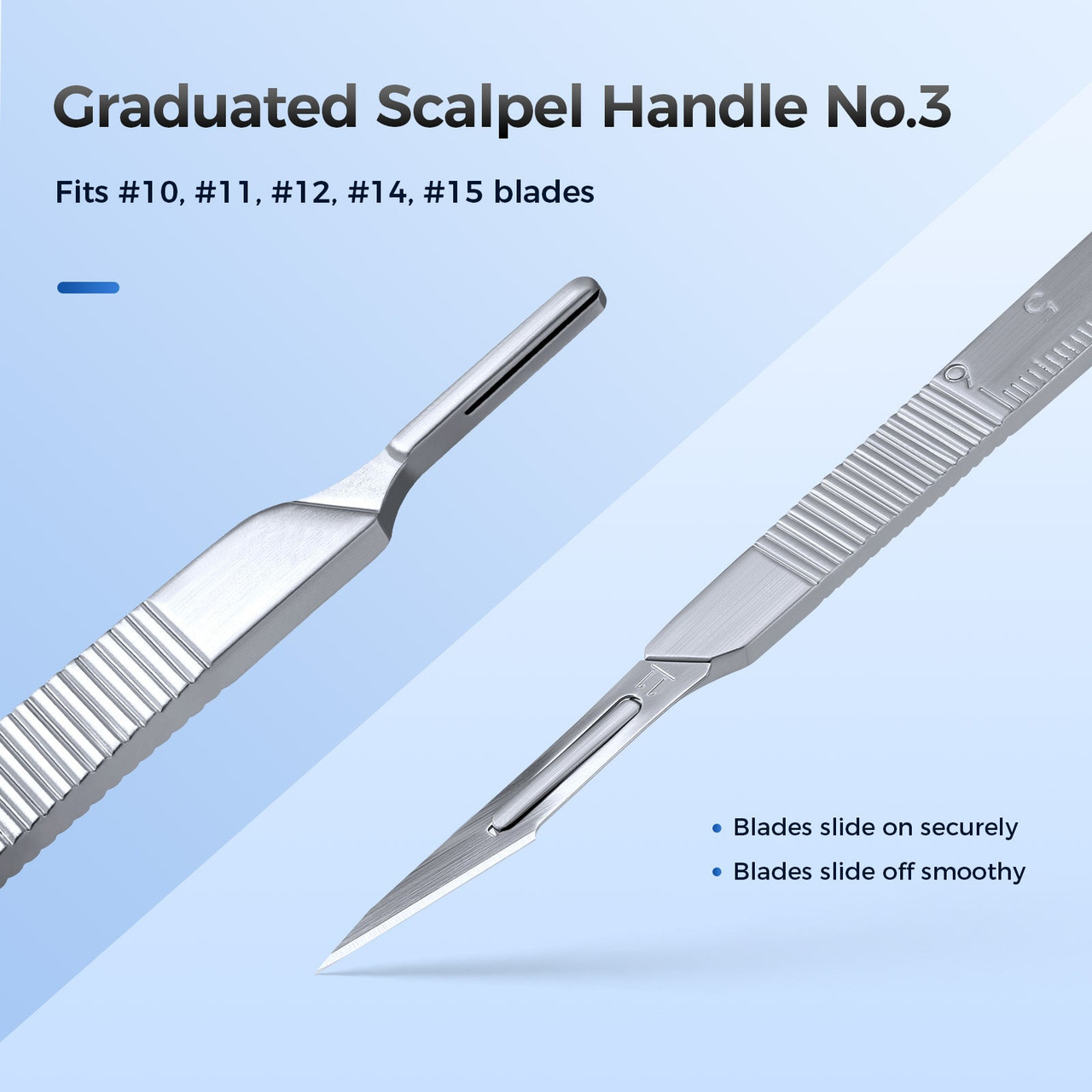 HOBJ1001 - Scalpel Handle #3 ( 902-a3 hn3 sh-3 ) m s v  (MRS)
