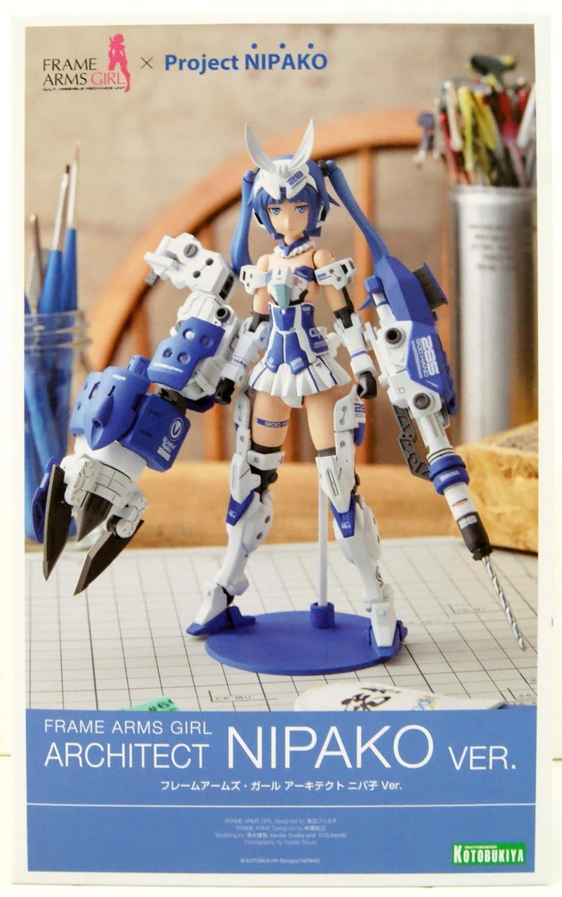 KBYFG089 Frame Arms Girl Architect Nipako Version, Action Figure Kit