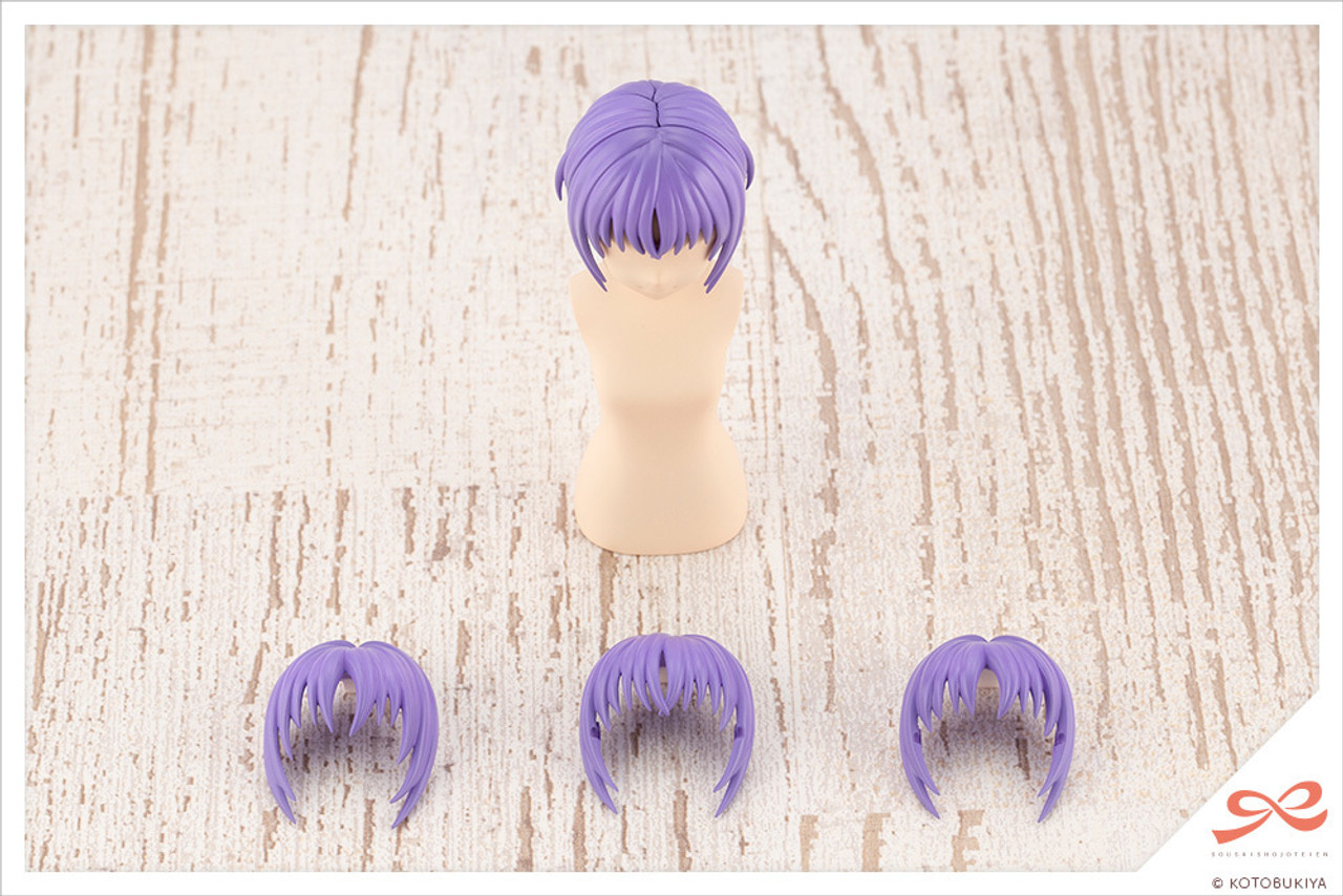 KBYJK013 After School Short Wig Type: A [Orange & Purple] - Sousai Shojo Teien 1/10