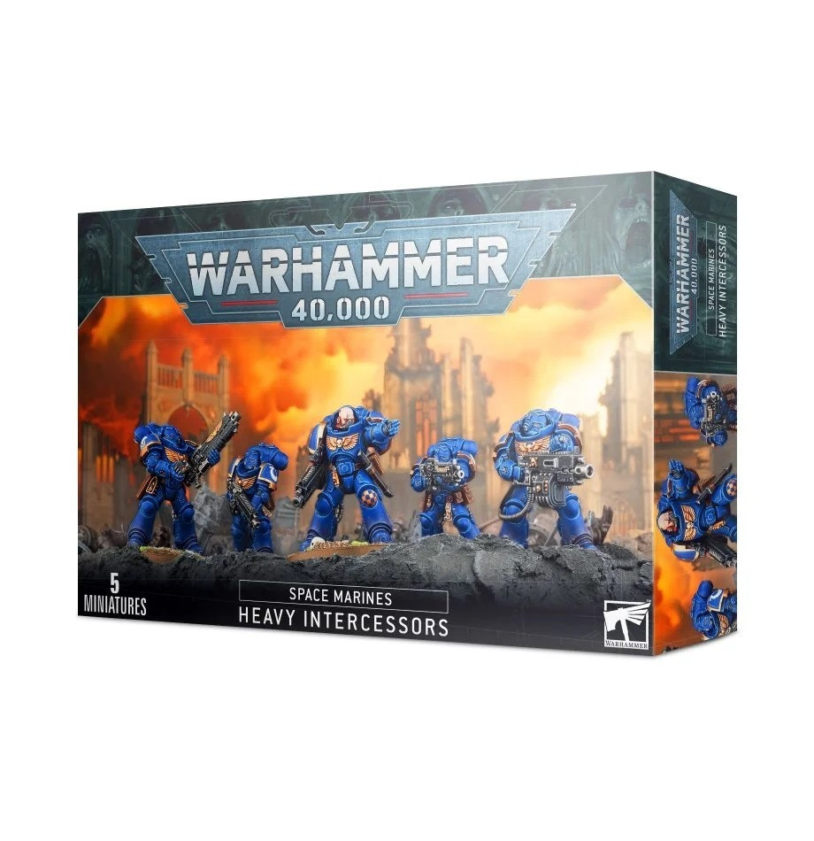 GW48-95 SPACE MARINES HEAVY INTERCESSORS  40K