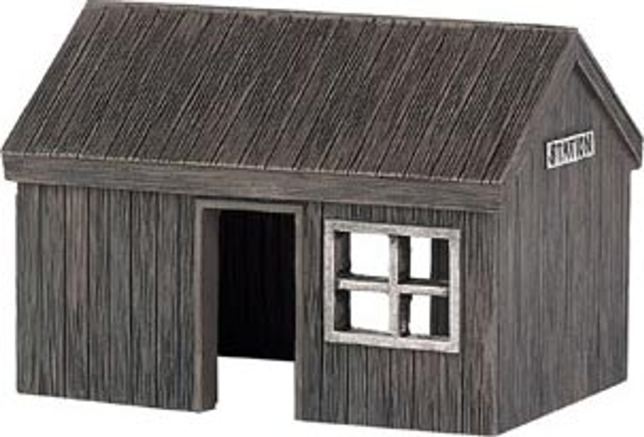 Bachmann 35906 HO Scale Building Front, Trackside Station