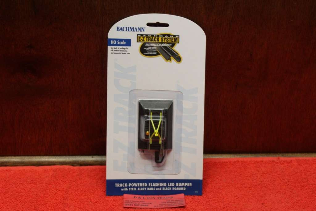 44476 HO,Steel Alloy E-Z Track Flashing Led Bumper