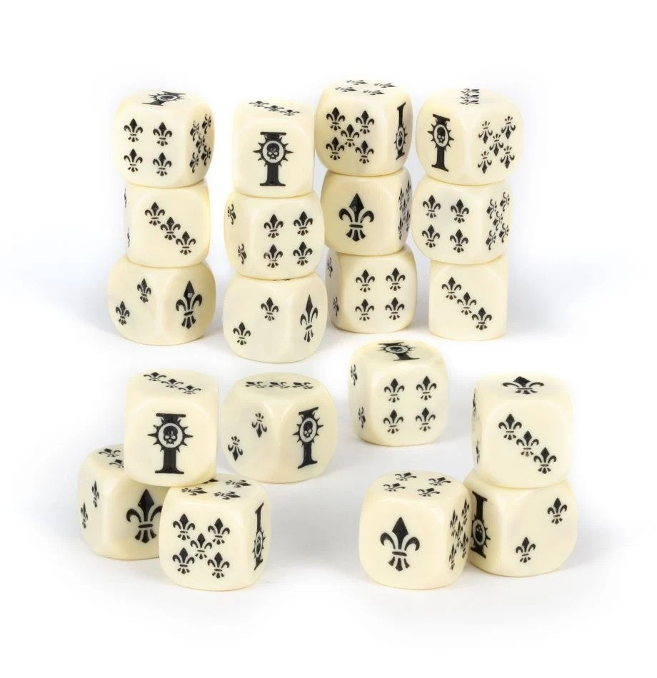 52-05 WARHAMMER 40000: ADEPTA SORORITAS DICE