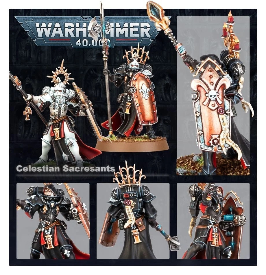 GW52-35 ADEPTA SORORITAS CELESTIAN SACRESANTS
