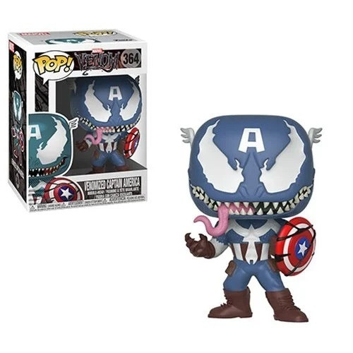 FU32686 Marvel Venom Venomized Captain America Pop! Vinyl Figure #364