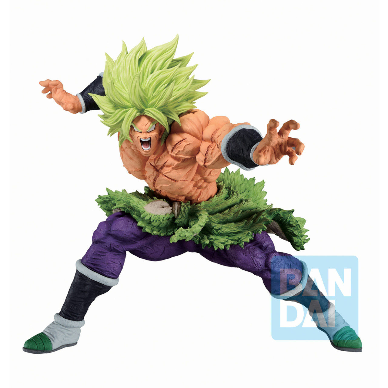 60138 Full Power Super Saiyan Broly (Back To The Film) "Dragon Ball Super", Bandai Ichibansho Figure 60138 Full Power Super Saiyan Broly (Back To The Film) "Dragon Ball Super", Bandai Ichibansho Figure