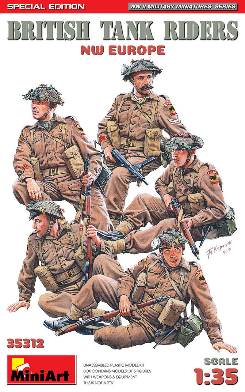 35312 British Tank Riders 1/35 (NW Europe), Special Edition