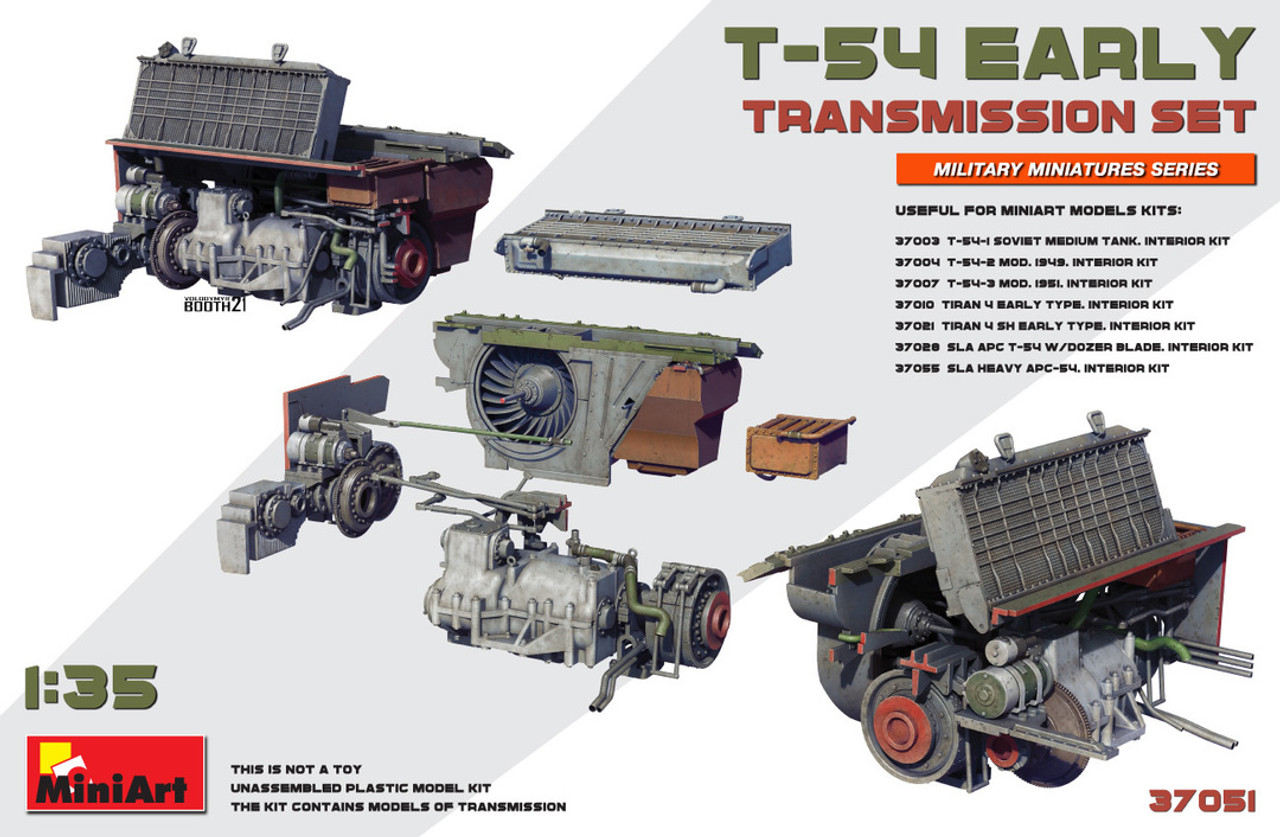 37051 T-54 Early Transmission Set 1/35